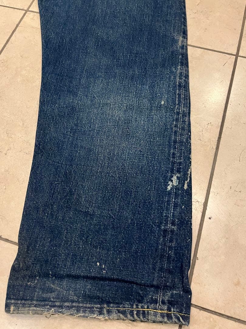 60s Levi's 501 big-E 濃紺　W38L31