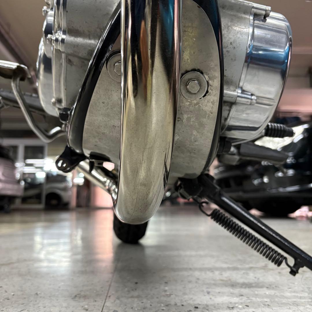 ワンオフYAMAHA sr400ヨシムラ風ショート菅フルエキステンレス