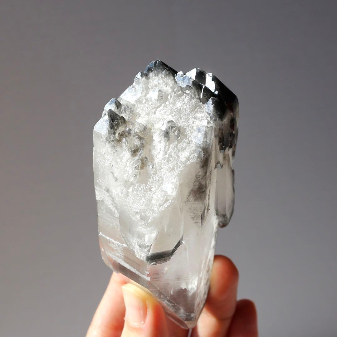 希少！ブラックレムリアンシード 天然石 水晶 鉱物 クォーツ セルフヒールド