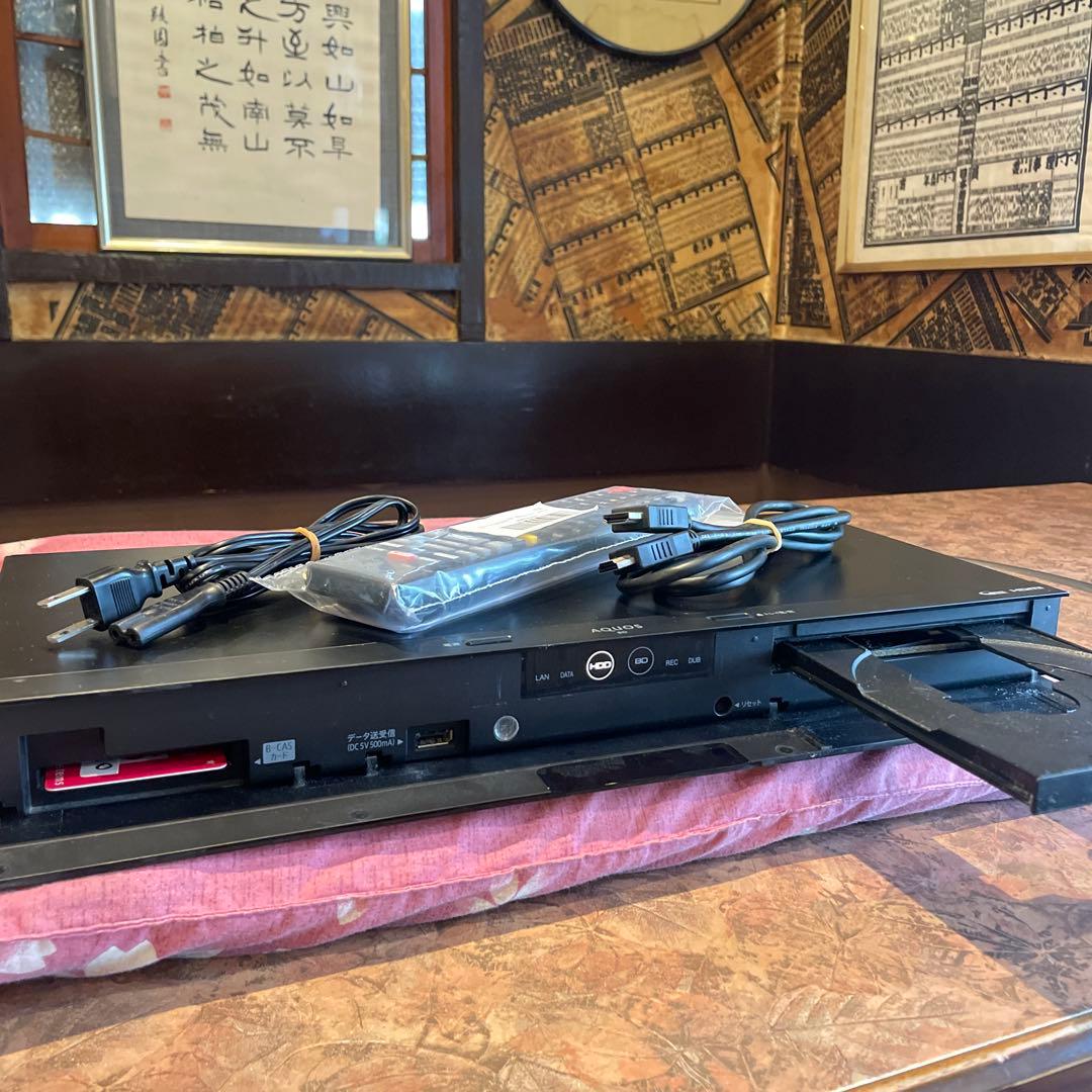 シャープ　BD-NW510 12倍　500GB 2番組W録　新品リモ等付フル装備