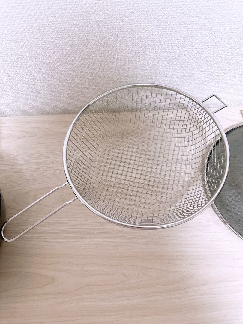 la base（ラバーゼ） 鉄揚げ鍋セット28cm