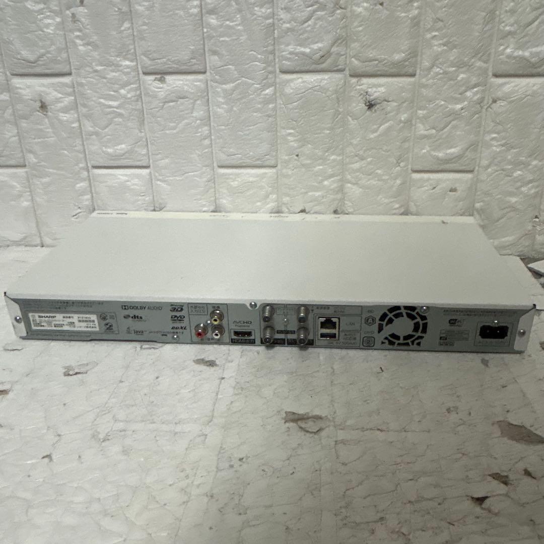 ★2019年製◆シャープ 2B-C10BW2◆1TB、2番組同時録画