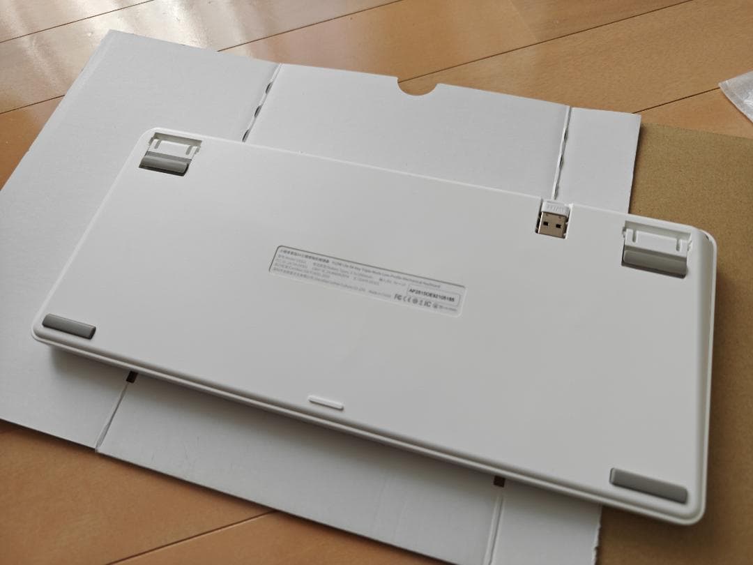 Lofree flow lite 84 ワイヤレスキーボード ホワイト