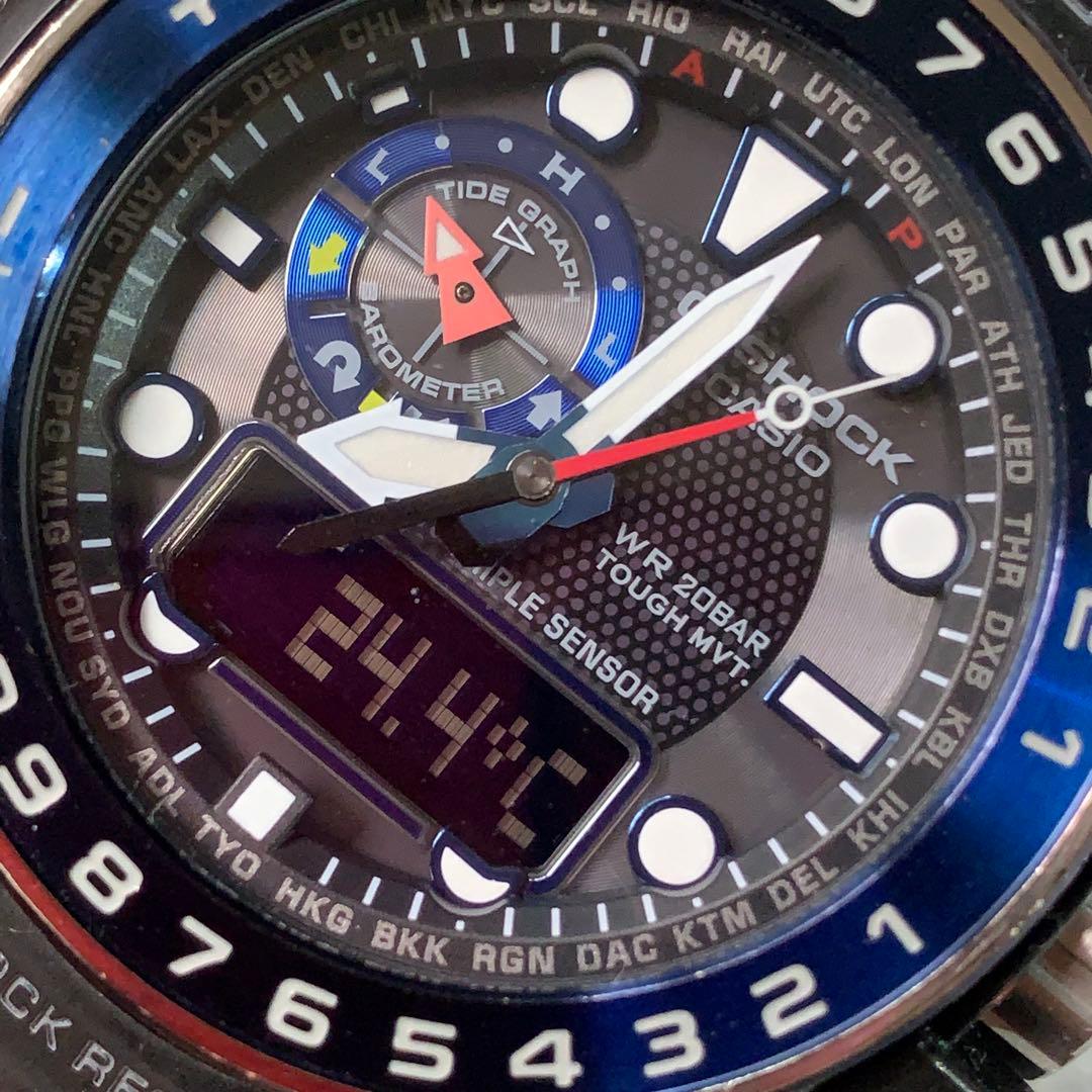 時計 CASIO G-SHOCK GWN-1000B Marine Blue