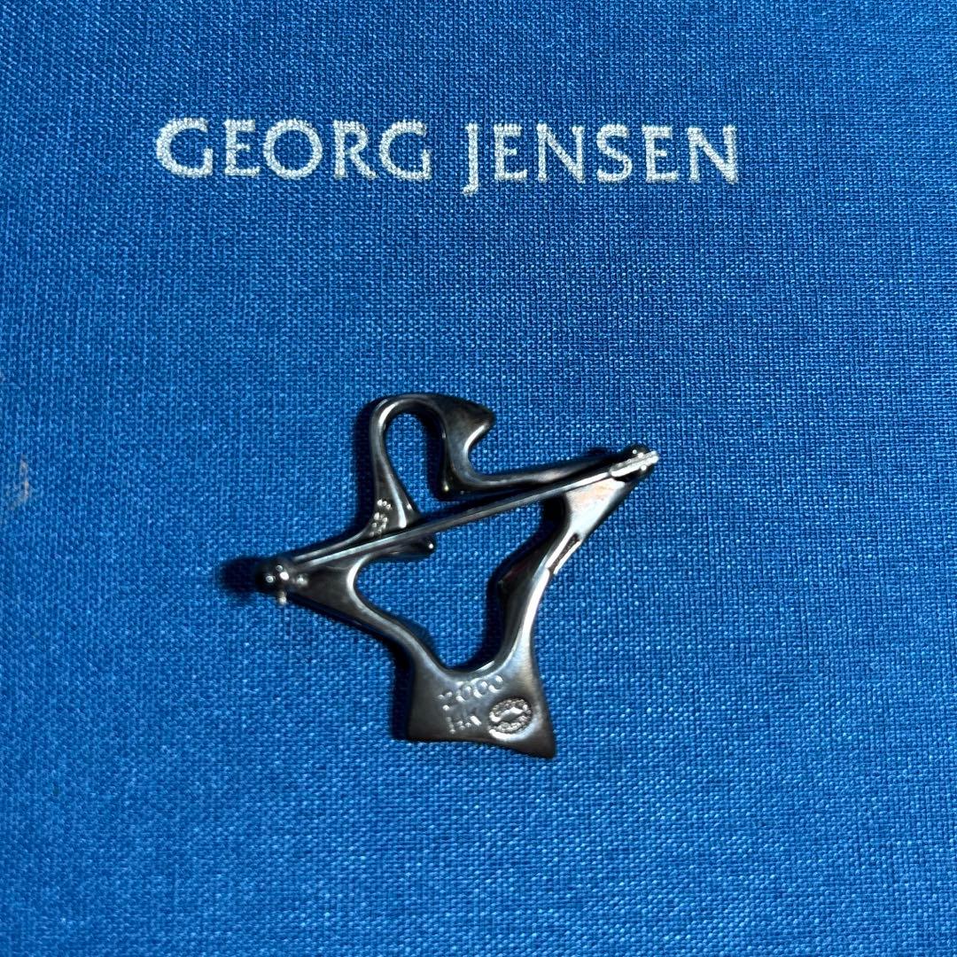 ジョージジェンセン　ヘニング・コッペル　ブローチ　2000年