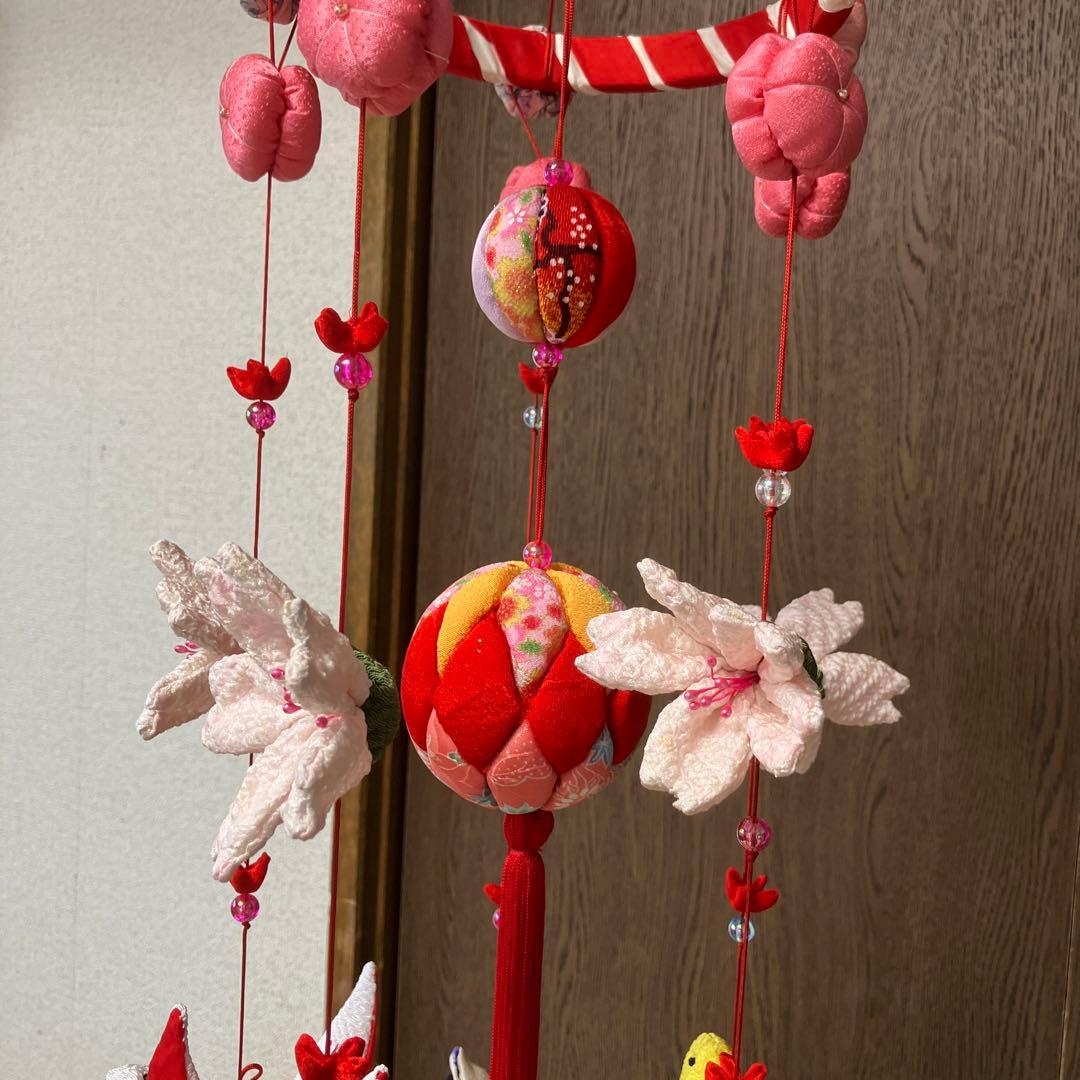 新作　105 さげもん吊るし飾り　初節句吊るし雛