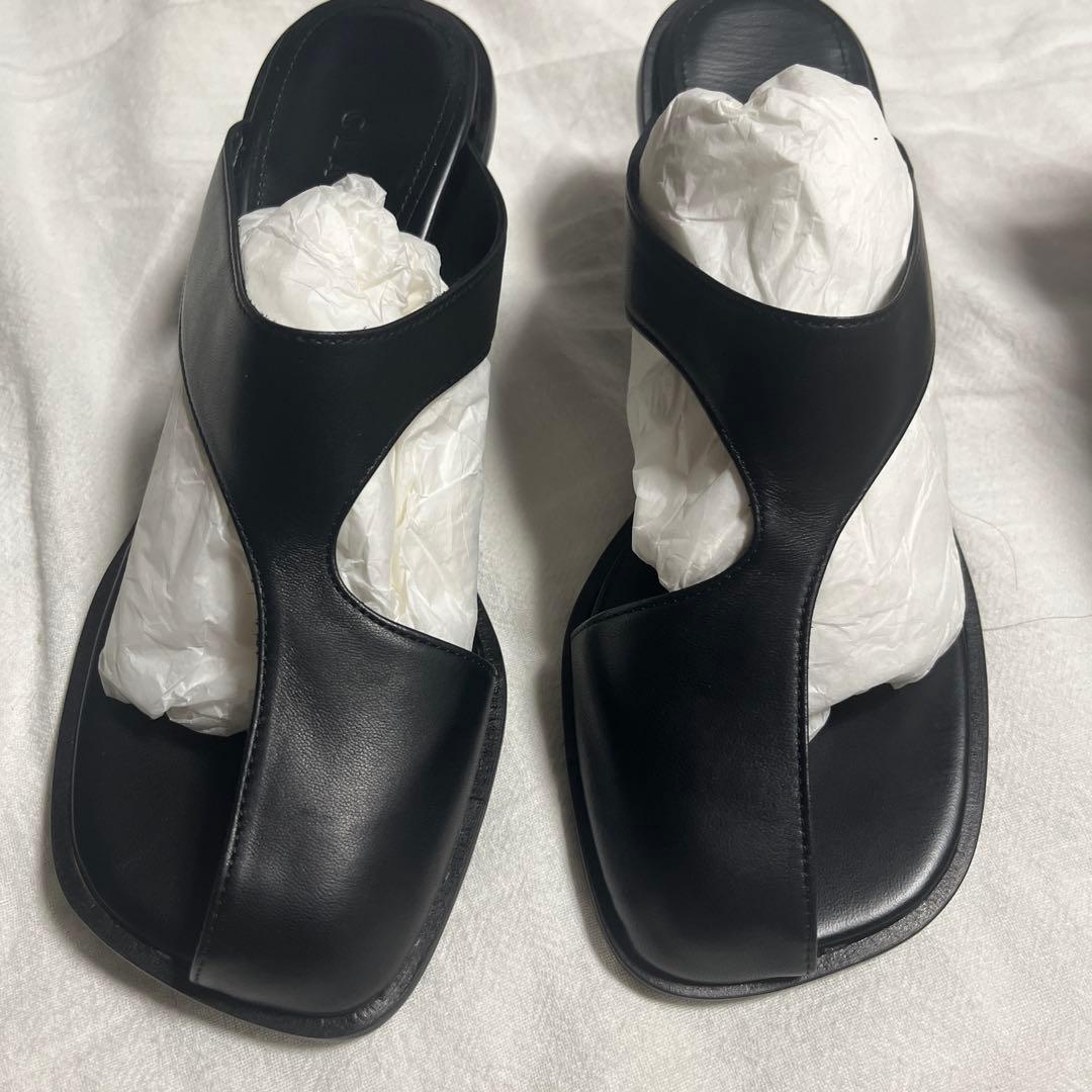CLANE クラネ CURVED DESIGN SANDALS 37サイズ