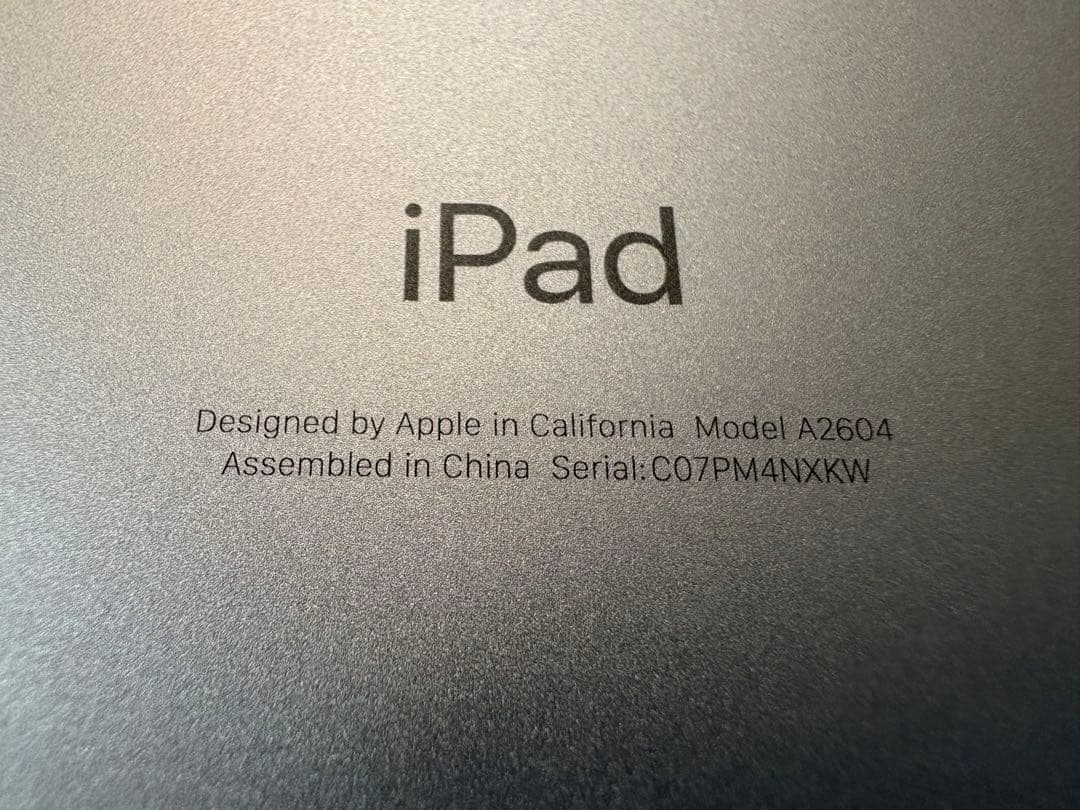 iPad 第9世代 SIMフリー 64GB バッテリー最大容量99.9%