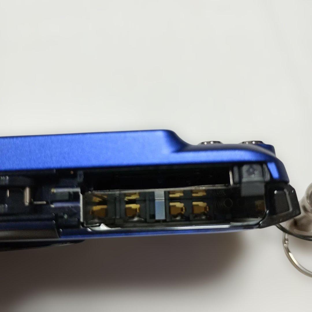 【美品】デジタルカメラ　CASIO　EXILIM EX-Z330　ブルー　中古