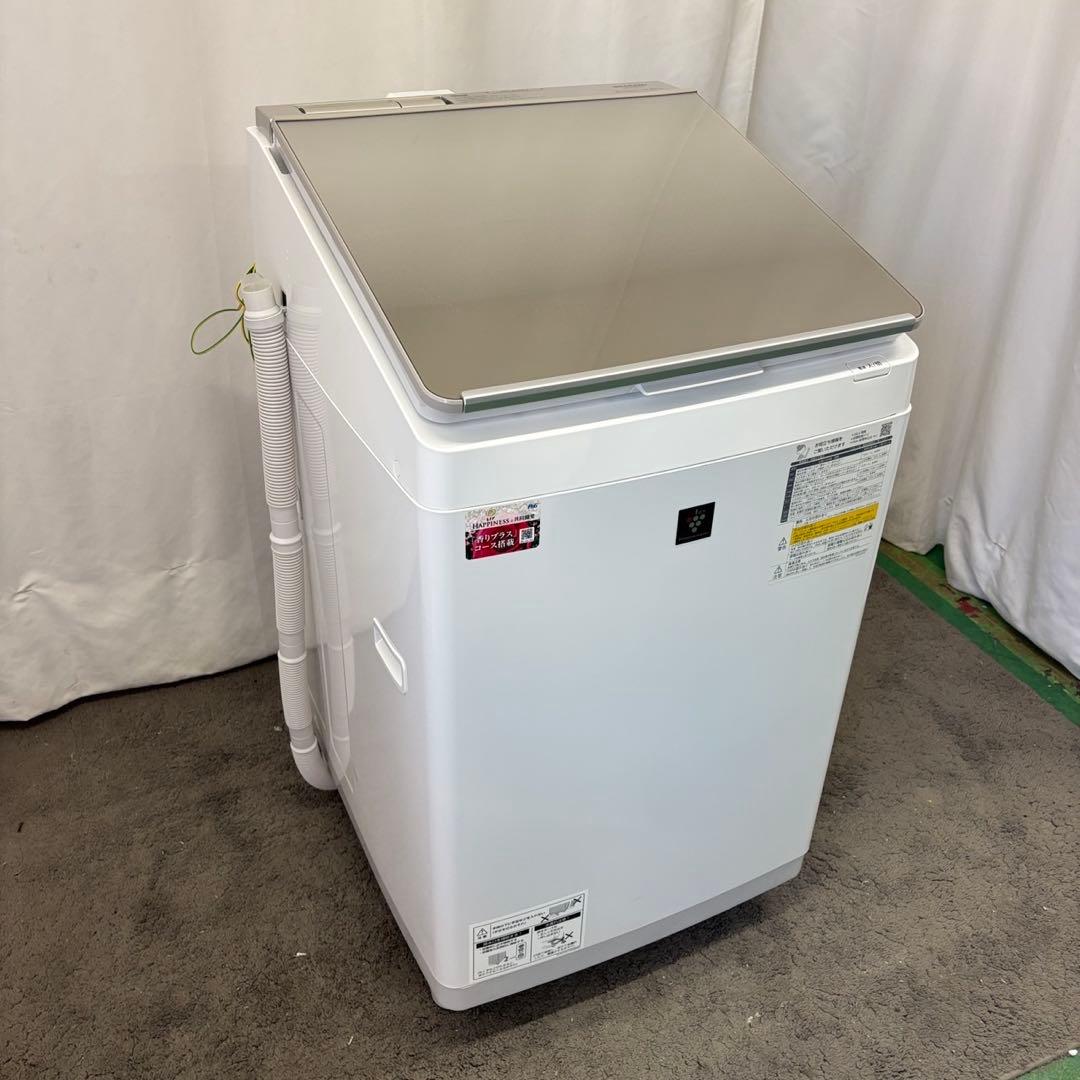 991　SHARP　洗濯機　11キロ　乾燥付き　中古　綺麗　設置無料　安い‼️