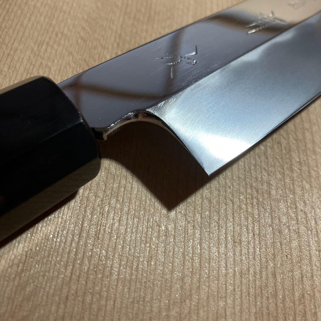 マサオ　有次　本焼　柳刃包丁　天然砥石で研ぎ済み