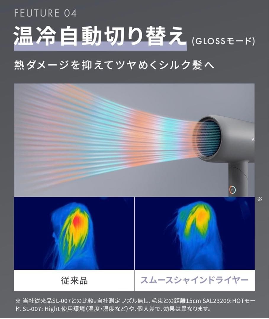 サロニア　ドライヤー　ホワイト