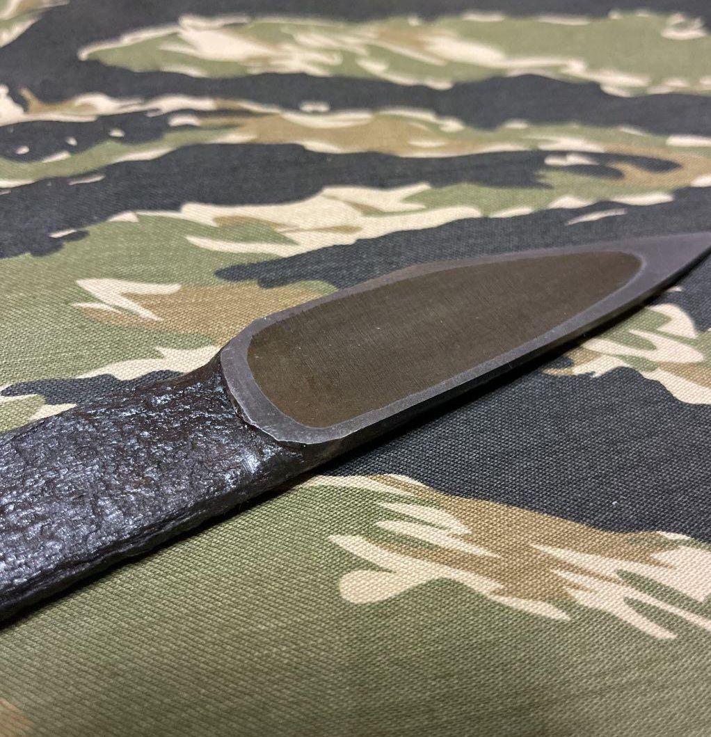 大久保貞一郎作　切り出し小刀　 たたら製鉄