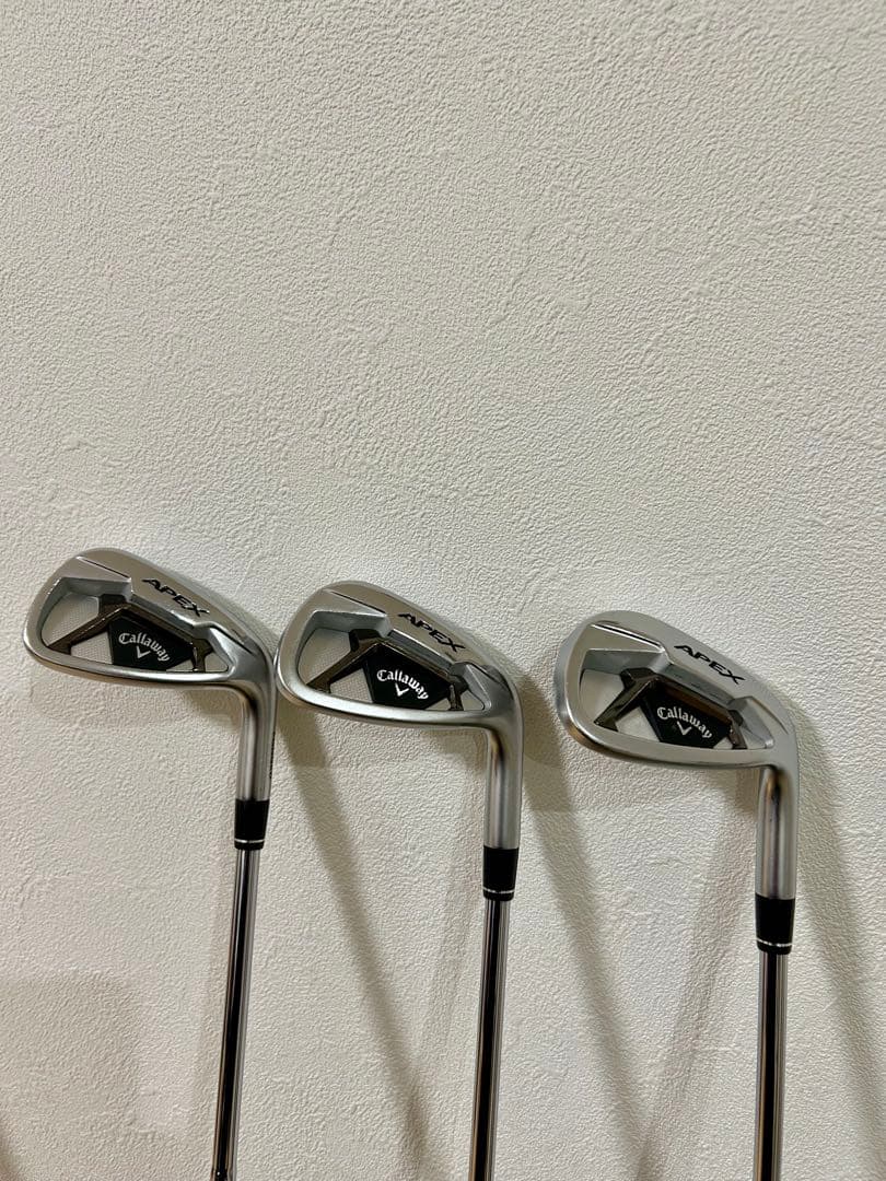 希少スペック・値下・美品 キャロウェイ APEX 2021 アイアン 軟鉄鍛造