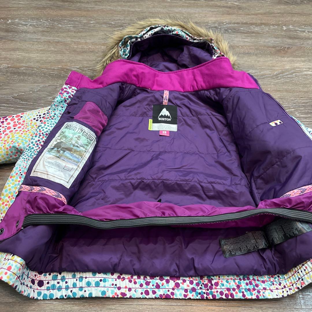 バートン　美品　ウェア　ボード　女の子　外遊び　100 ヒブパンツ