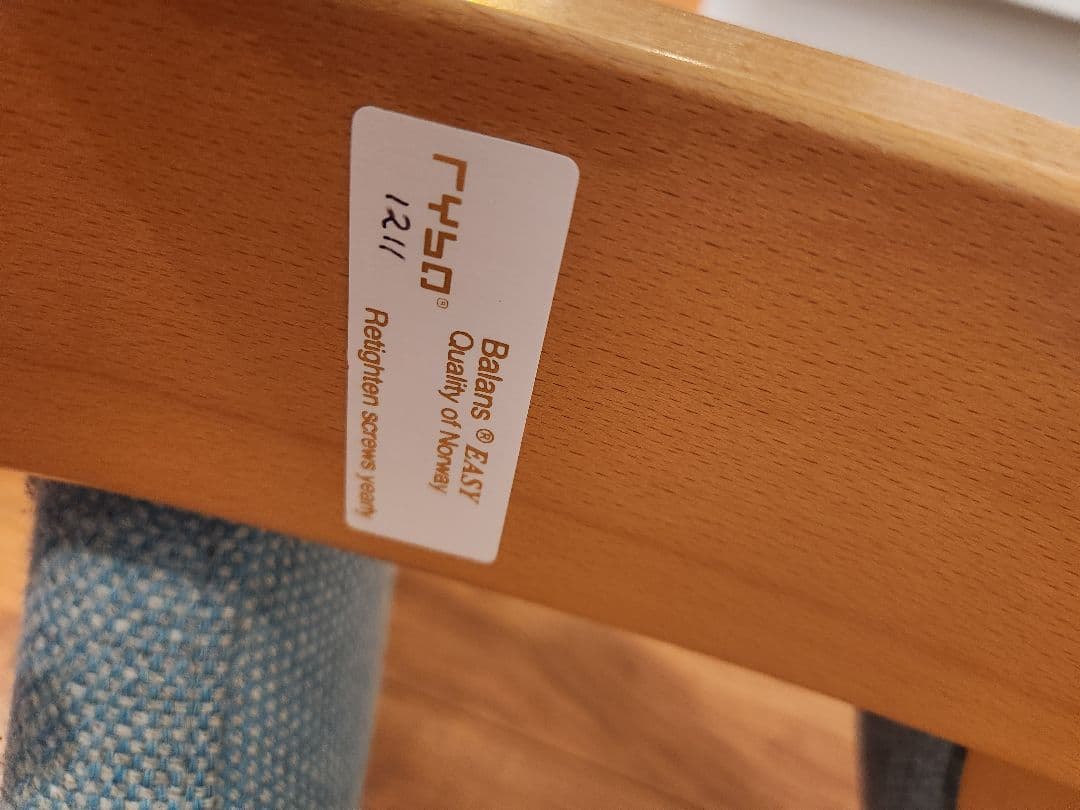 RYBO バランスイージー 姿勢矯正チェア 学習椅子 北欧 ノルウェー製