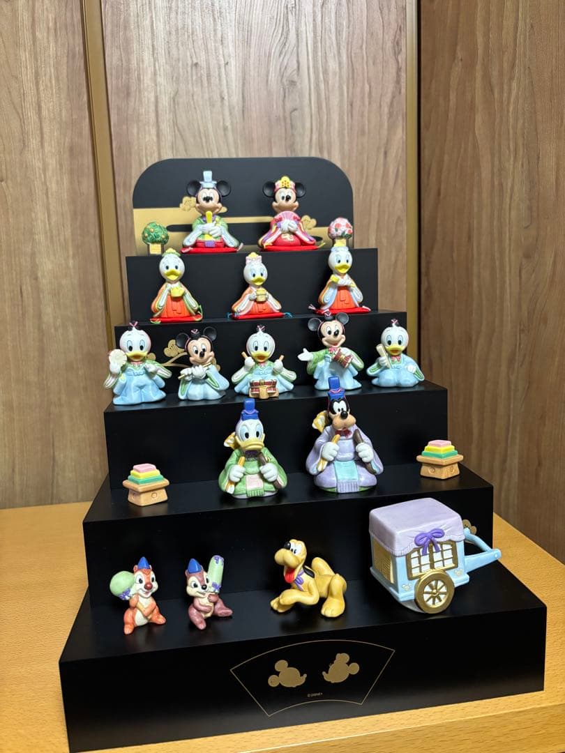 ディズニー　雛人形　ひな人形　五段