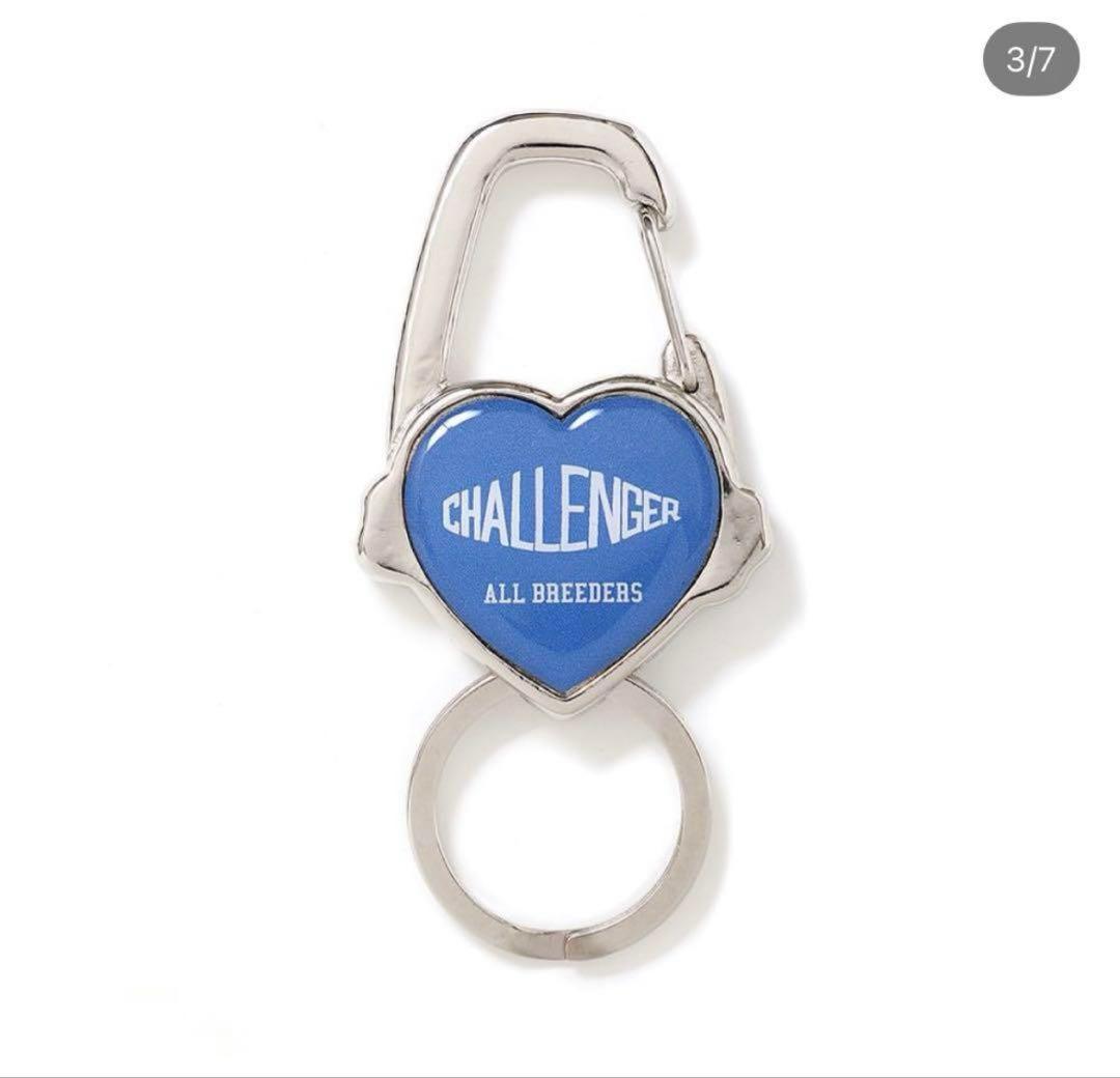 交渉可能　CHALLENGER ハート型　カラビナ
