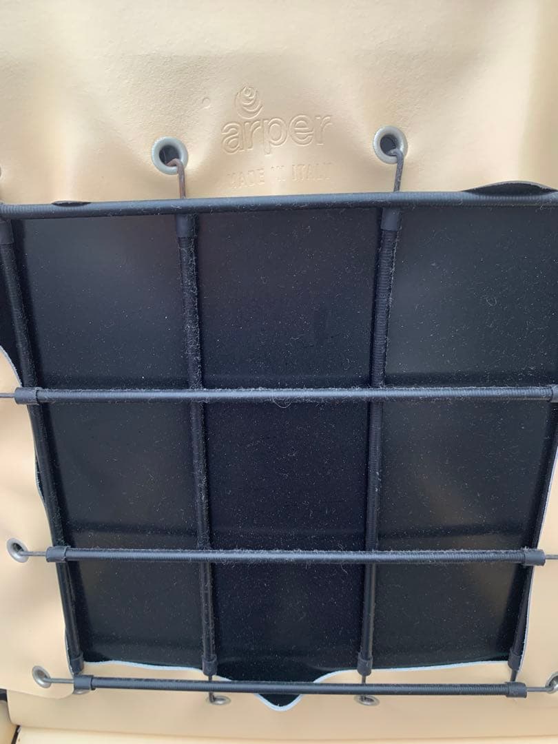 MADEイタリア製／Arper総本革アルペール2脚セット