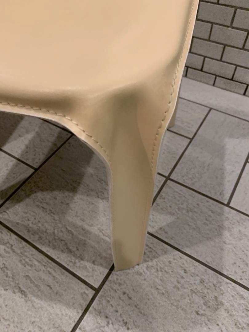 MADEイタリア製／Arper総本革アルペール2脚セット