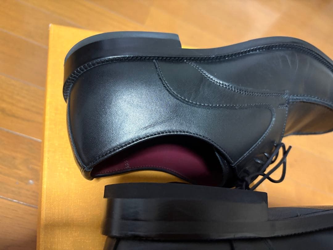 REGAL Worth Collection ブラックレザー ドレスシューズ