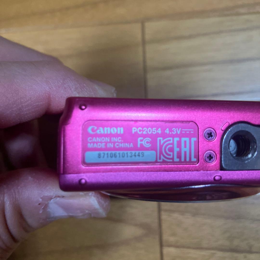 Canon IXY ピンク コンパクトデジタルカメラ【ジャンク品】