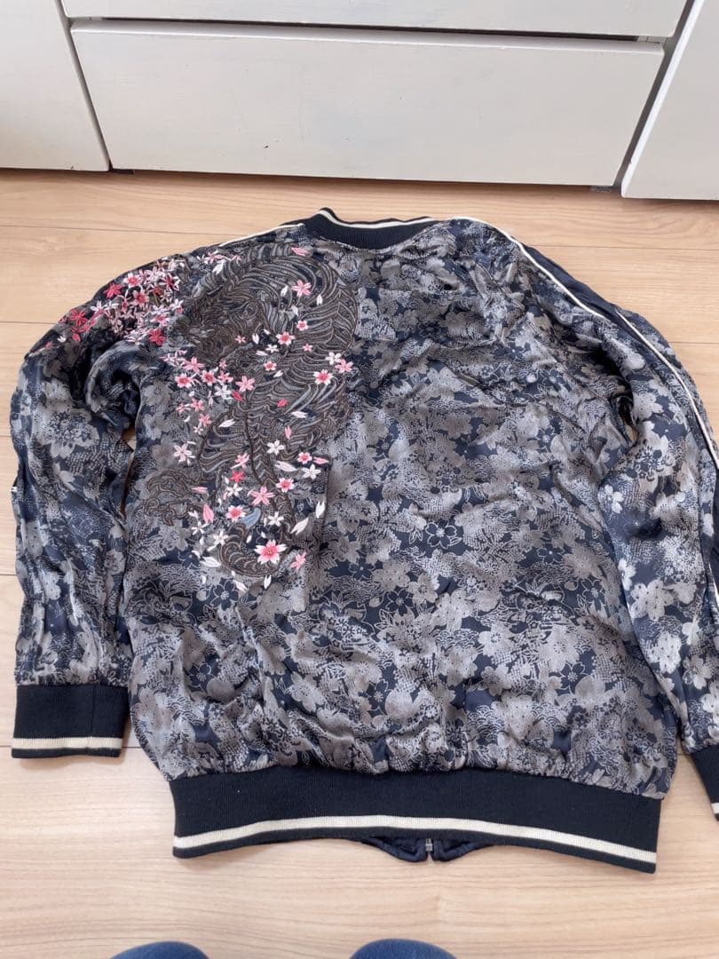 GARO雅結スカジャンL リバーシブル中古品