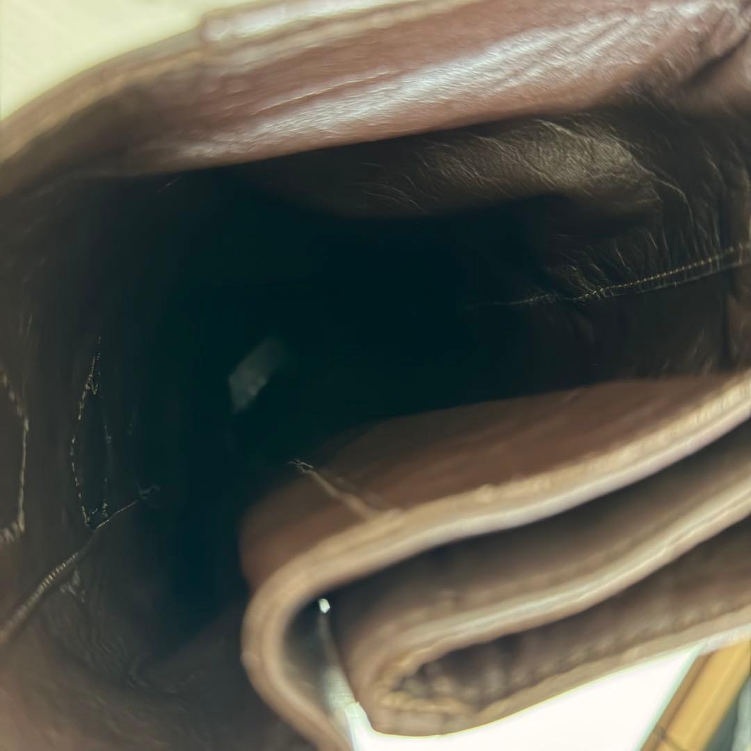 希少　zucca　ズッカ　ナウシカブーツ　ベルトパンツブーツ　ダークブラウン　L