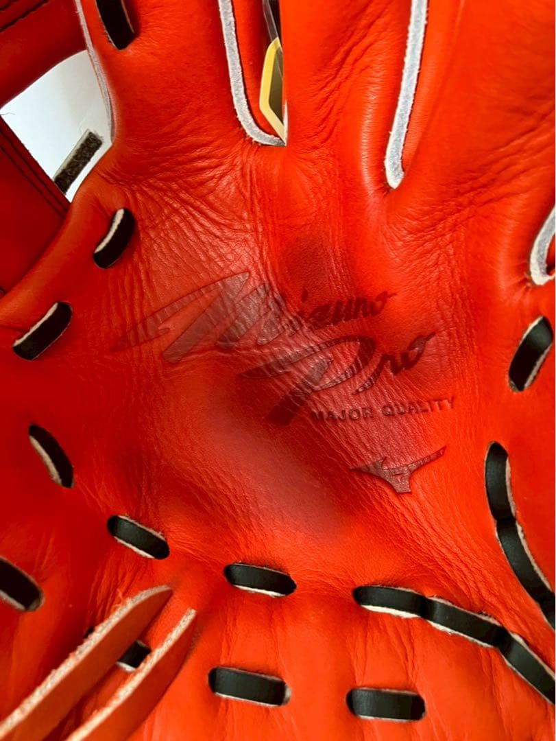 定価 66,000円 ミズノプロ　硬式　HAGA 内野　日本製　グローブ