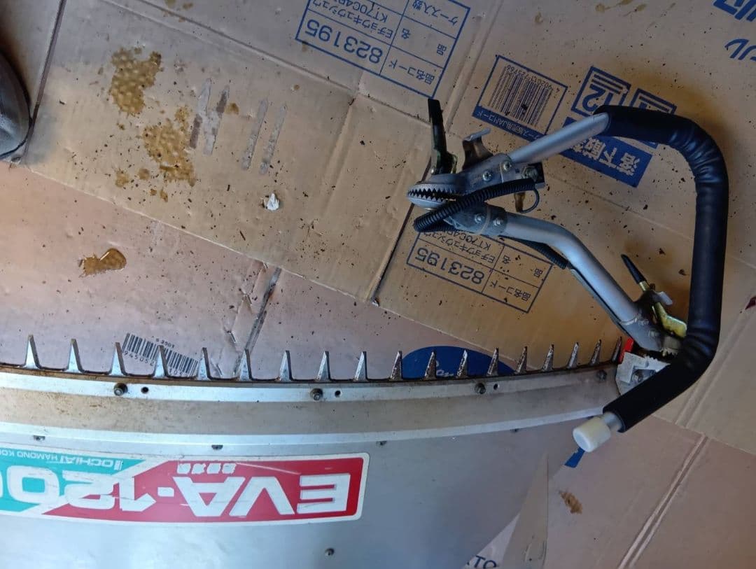 【引取限定】お茶刈り機 OCHIAI EVA-1200 茶刈機 農機具 農業