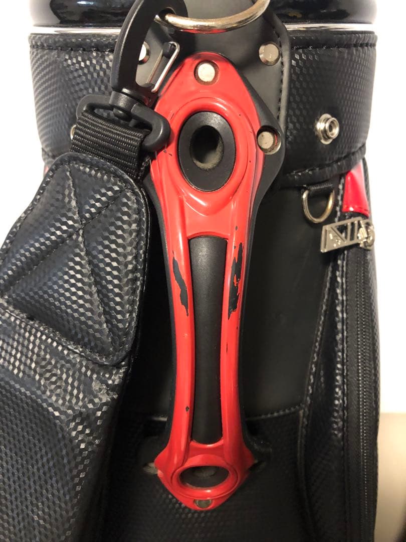 【ゆい】廃盤希少品　ルコックスポルティフ　キャディバッグ　ゴルフバッグ