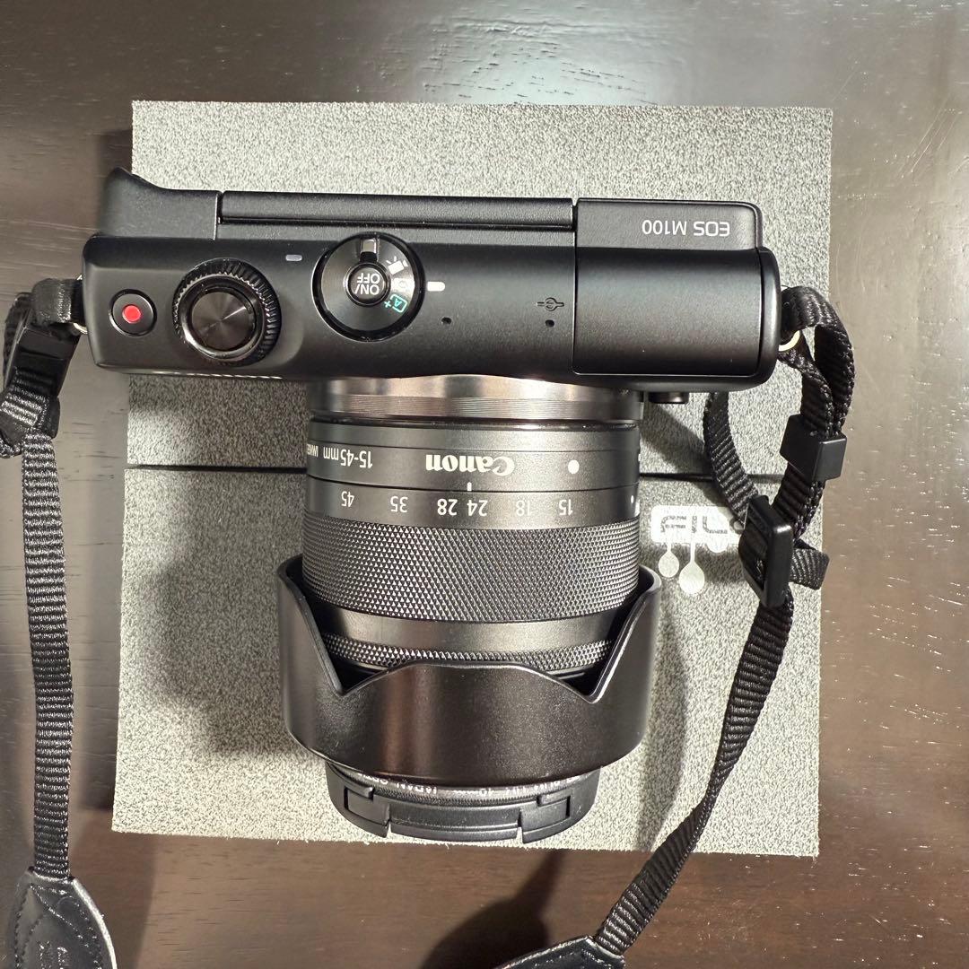 【美品 最安値】Canon EOS M100 ミラーレス一眼 本体 セット