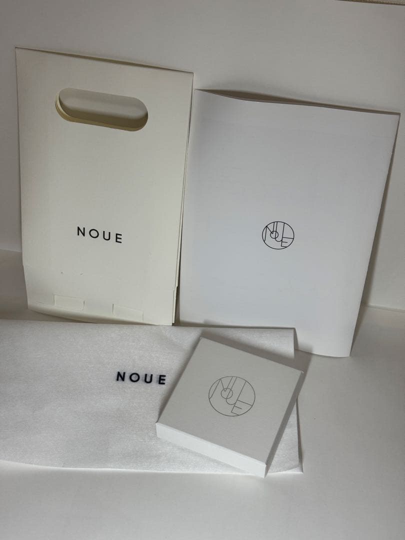 u*u様 NOUE EN1 7mm 新品 ギフトバック付 片耳 K18 ピアス