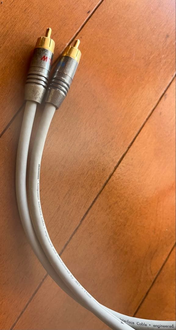MIT Terminator5 1.0mペア オーディオケーブル 高品質