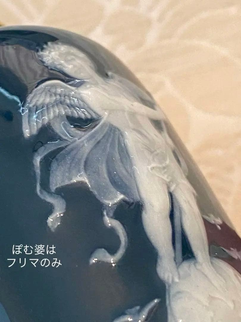 【古ミントン】パテ・シュール・パテ／A.Birks／金彩 花瓶 ベース 置物