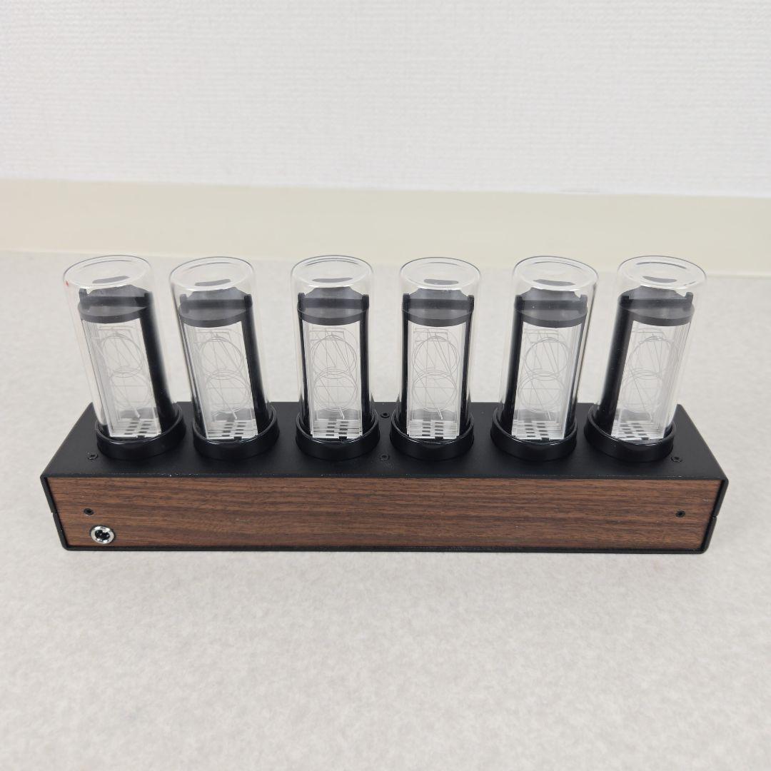 【美品】Gixie Clock Wi-Fi ニキシー管風 LED 置き時計