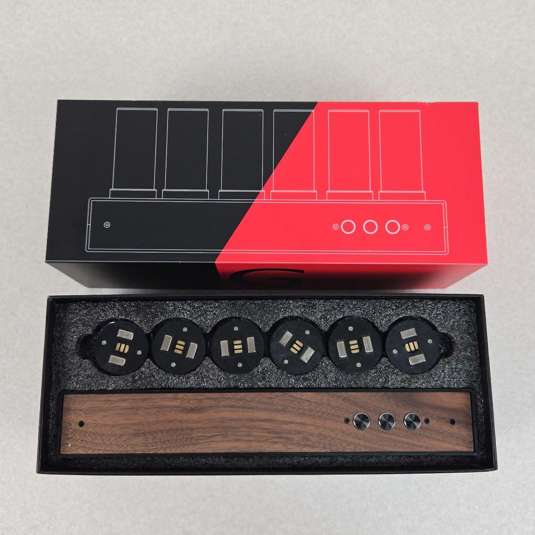 【美品】Gixie Clock Wi-Fi ニキシー管風 LED 置き時計