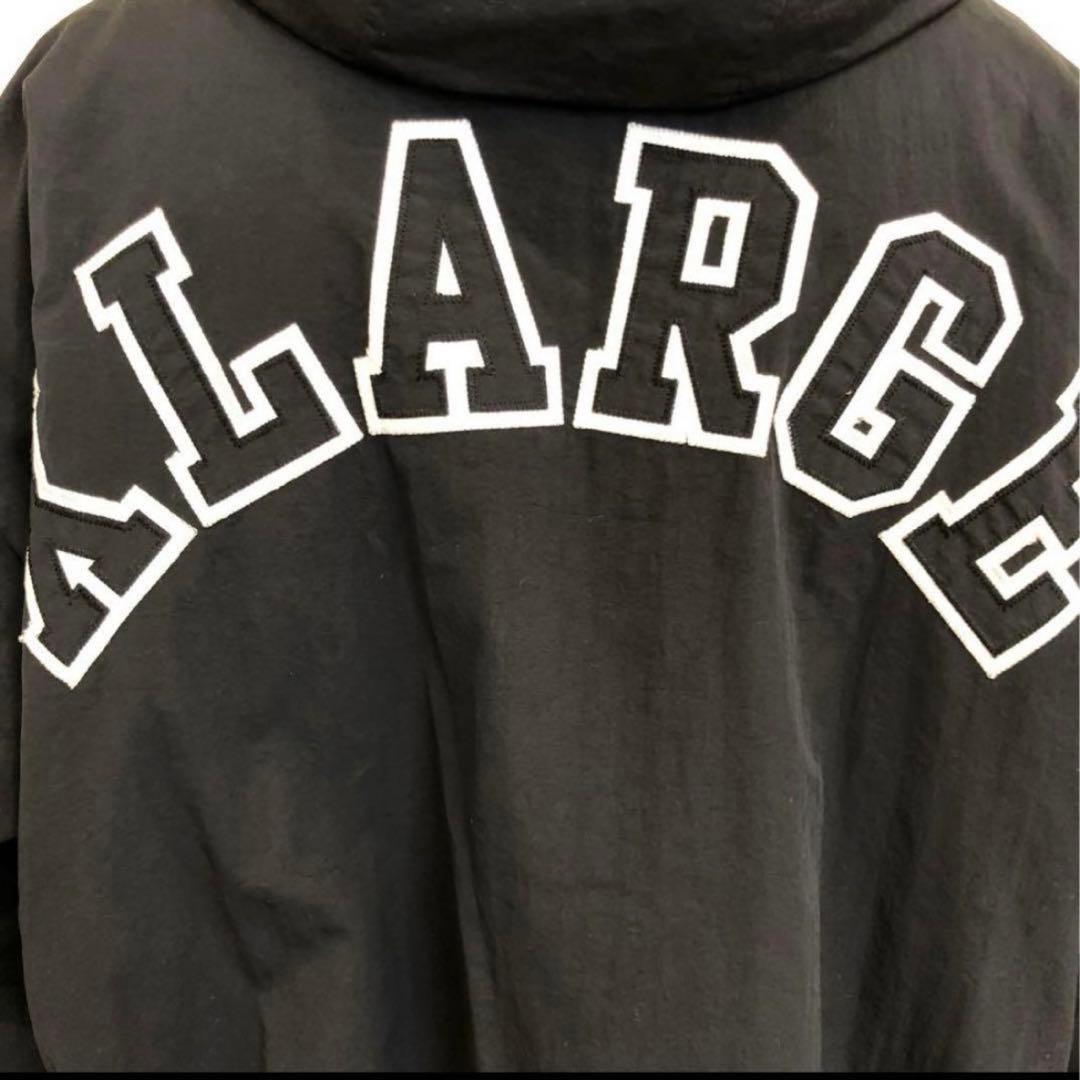 【くれまぐエア】エクストララージ アーチロゴ ナイロンパファージャケット XL