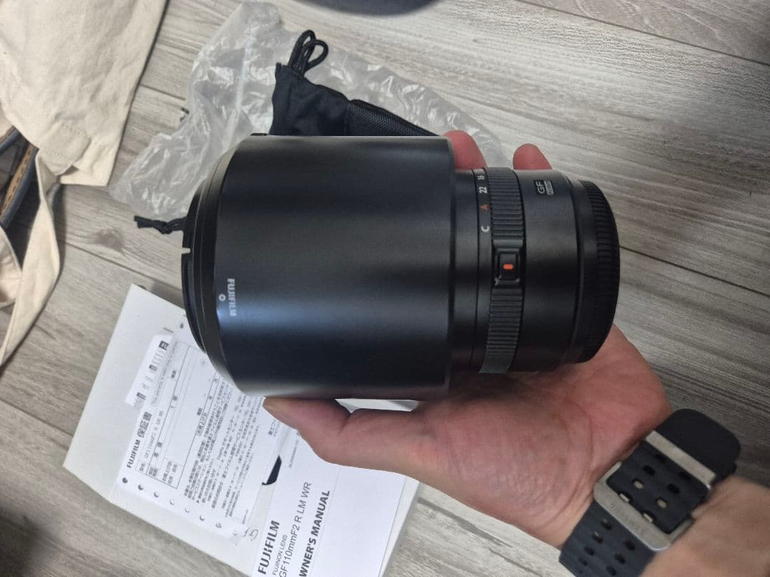 今週まで値下げ　Fujinon GF 110mm f/2 R LM WR