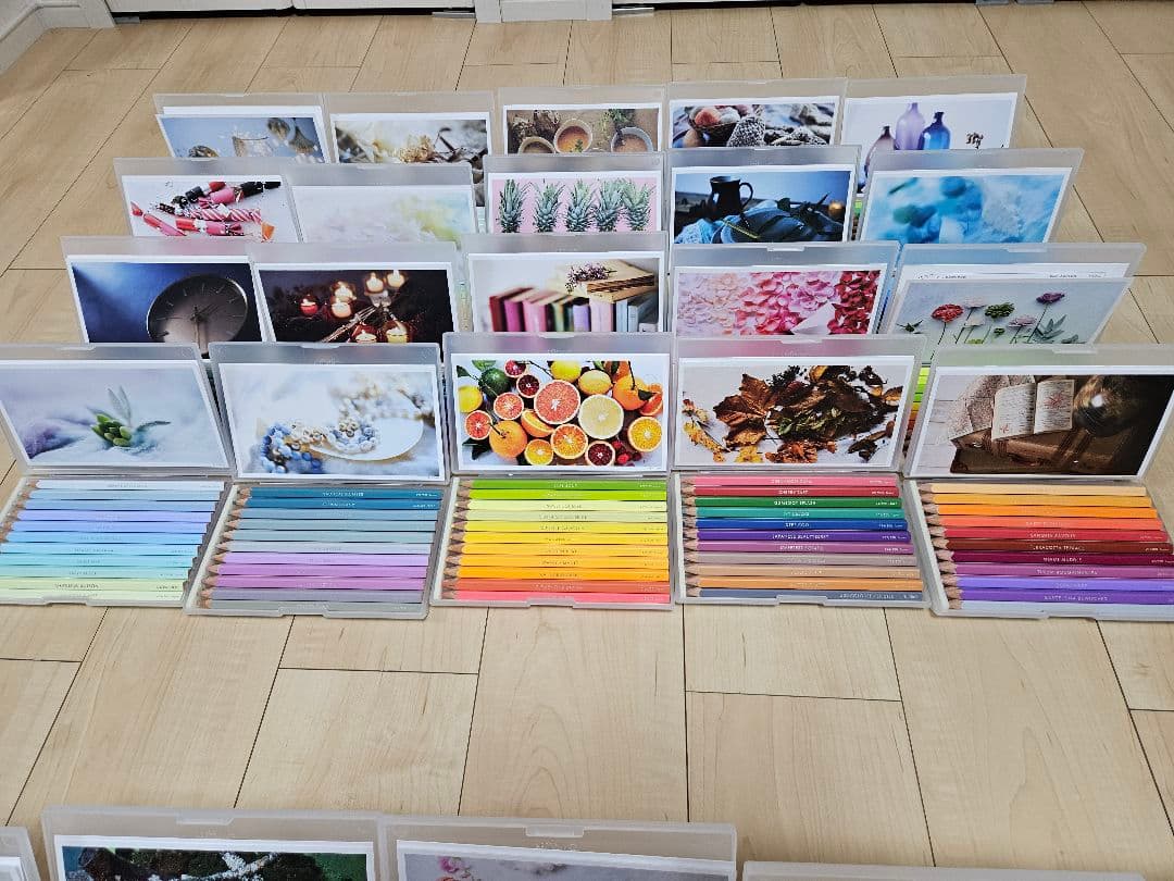 フェリシモ500色の色えんぴつ TOKYO SEEDS 全セット 未使用 希少品