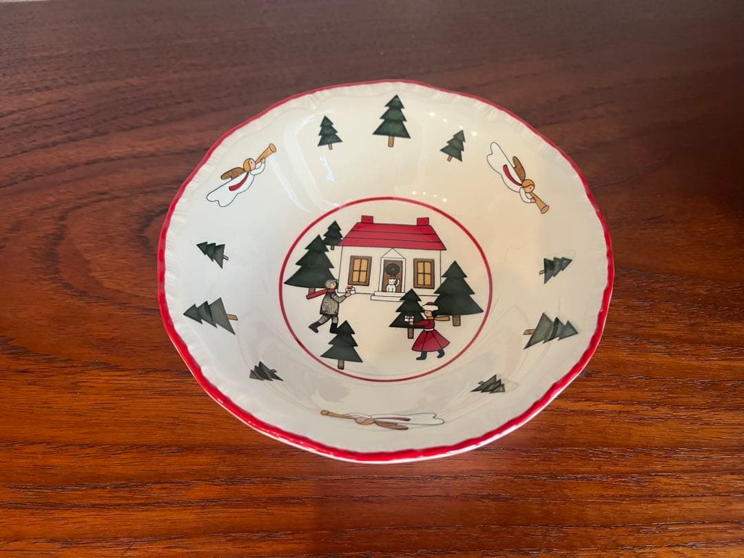 Mason’s Christmas village ボウル　4枚セット