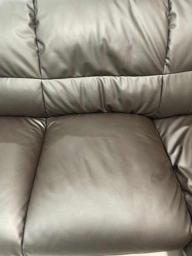 ニトリ　カウチコーナーソファNシールドビット3KD LC　ブラウン　説明書つき