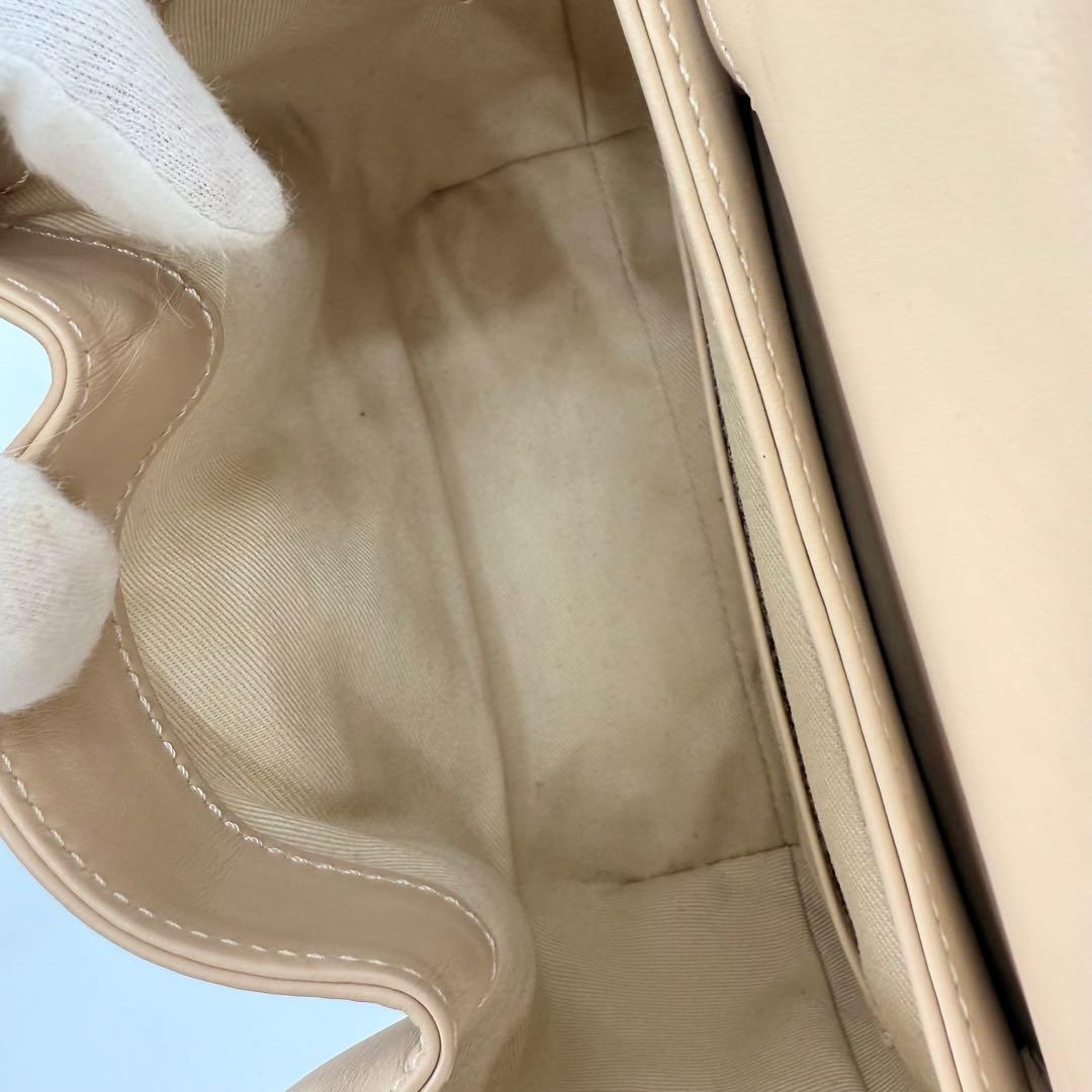 【美品】ポレーヌ ヌメロアン ナノ ミニバッグ 保存袋付