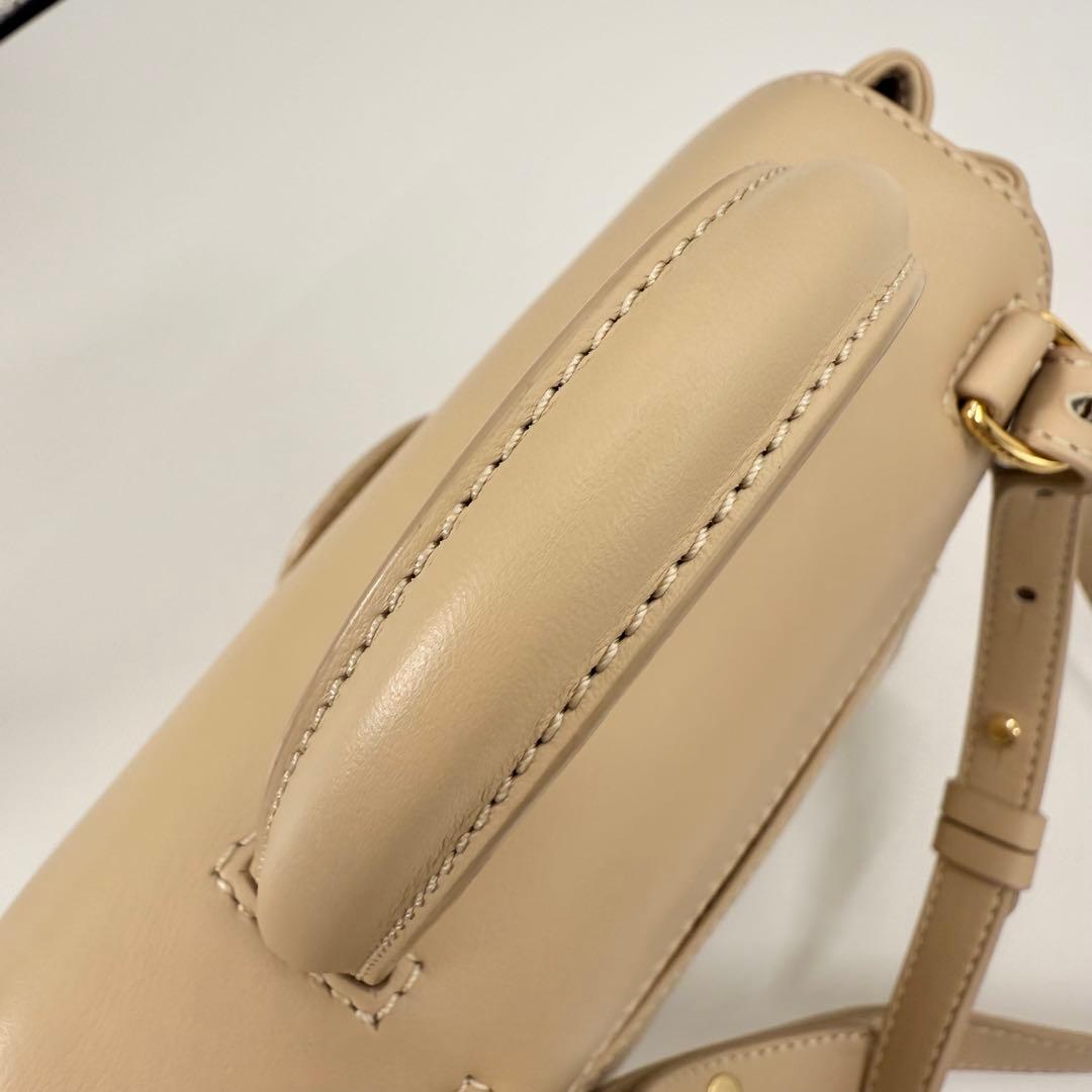 【美品】ポレーヌ ヌメロアン ナノ ミニバッグ 保存袋付