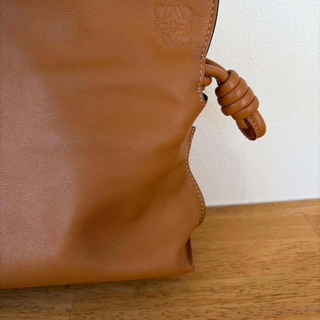 ロエベ フラメンコ クラッチ ミニ　ウォームデザート A411FC2X37