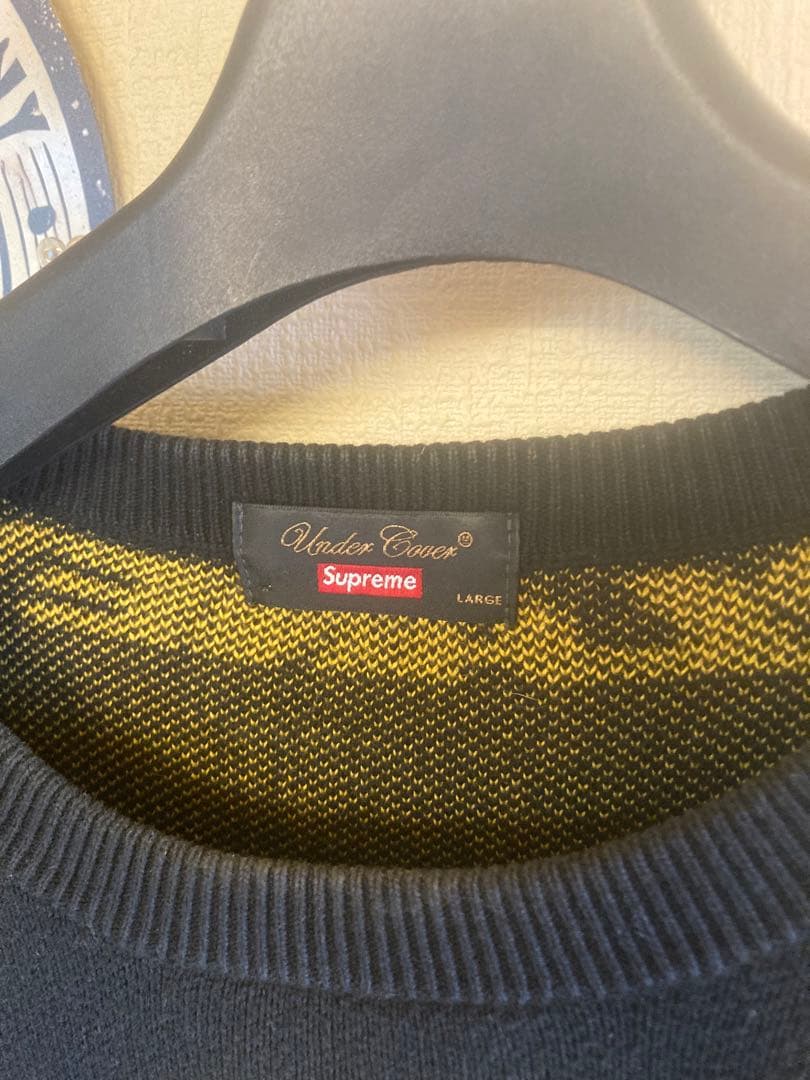 大幅に値下げ！正規店購入Supreme × undercover セーター　L
