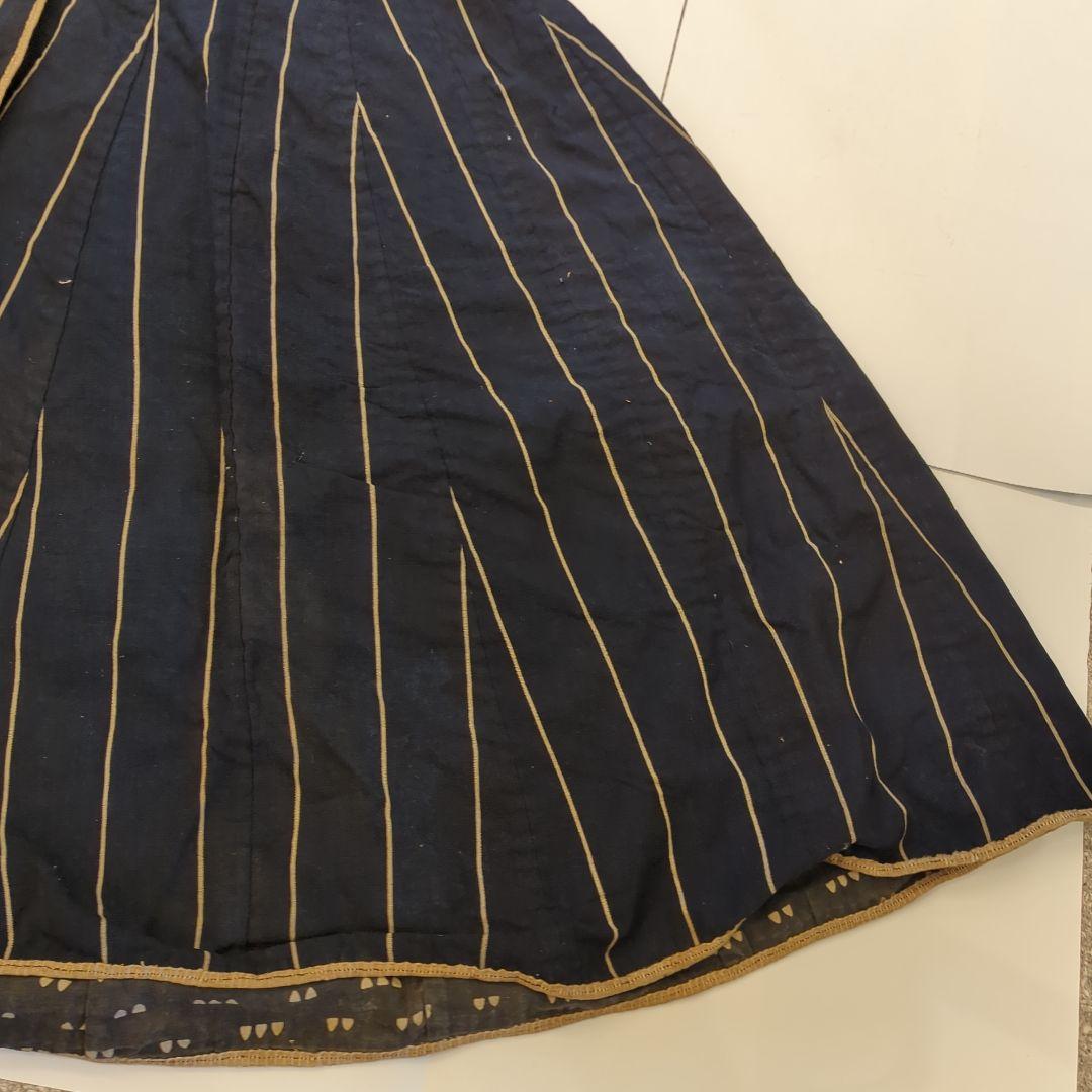 江戸後半〜明治初期　道中合羽　古布