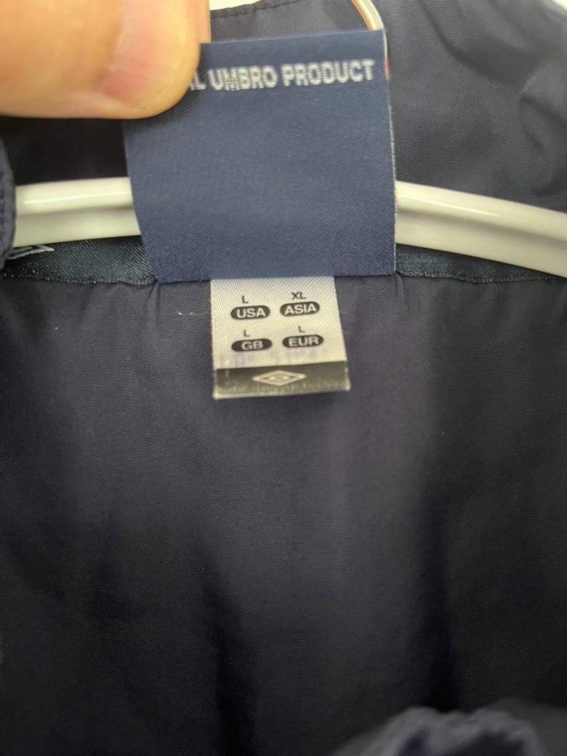 希少　アンブロ　イングランド代表　ナイロンジャージXL セットアップ上下セット