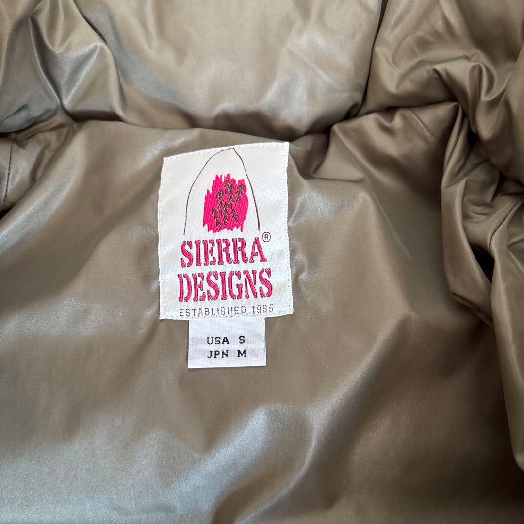 SIERRA DESIGNS ダウンジャケット オリーブ ボーイズマーケット M