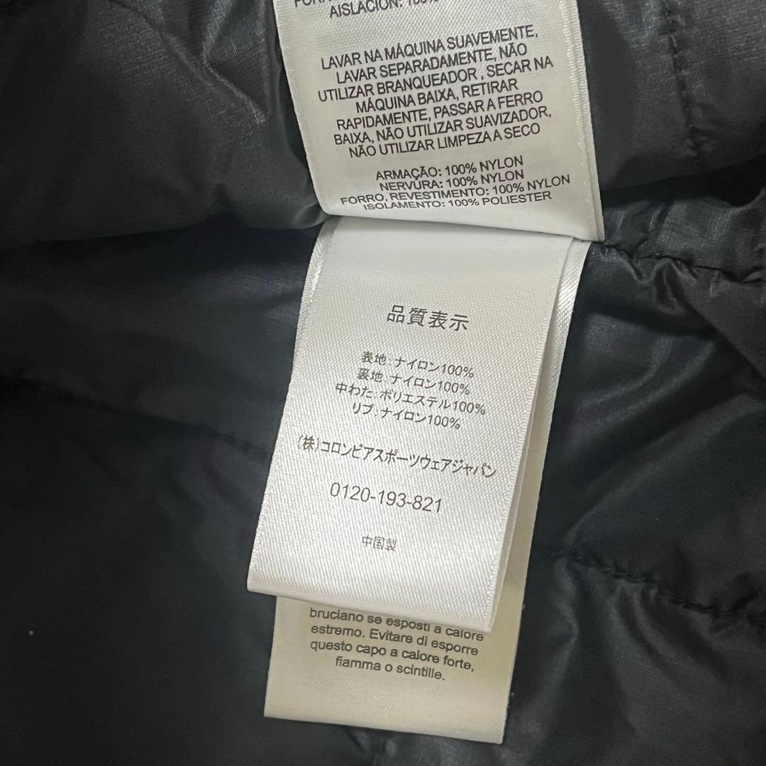 Columbia コロンビア 中綿ナイロンジャケット チェック S フーディー